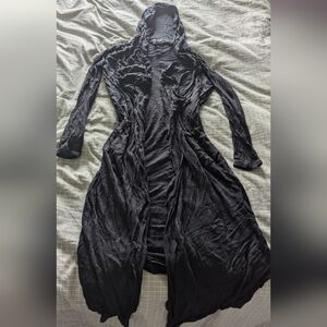 Long witchy gauze robe